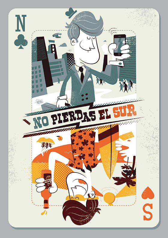 As del Sur | Ilustracin. Alberto Leonardo  2014