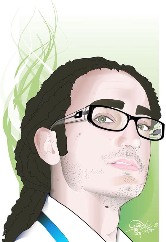Autorretrato vectorial