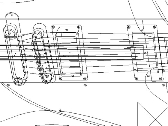 Ilustracin Vectorial guitarra Gibson