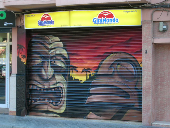 Pintura Mural Giramondo
